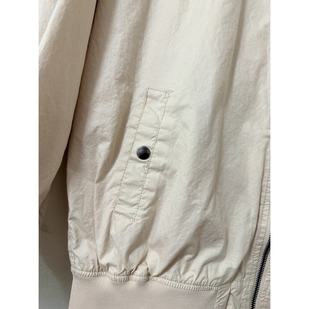 Buffalo David Bitton Bomber Jacket Womens Large Pale Light Pink Full Zip - Picture 4 of 11
